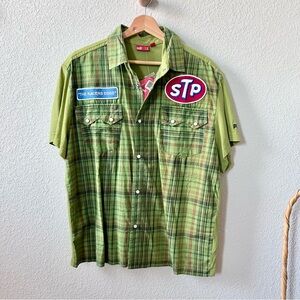 NWT Puma Tom Petty STP HybridShort Sleeve Shirt, Size Large, Turtle Green